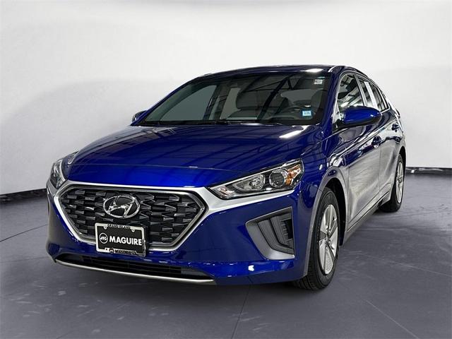 2022 hyundai ioniq hybrid blue