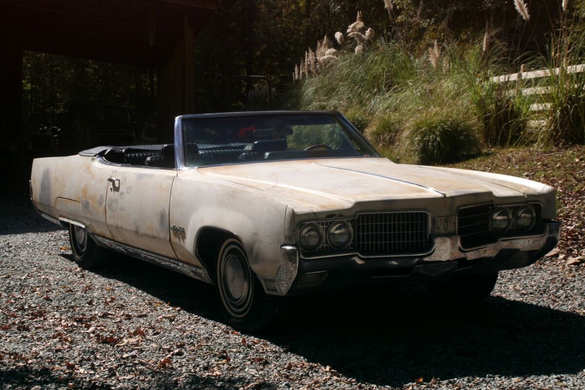 1969 oldsmobile ninety-eight convertible -survivor. georgia car