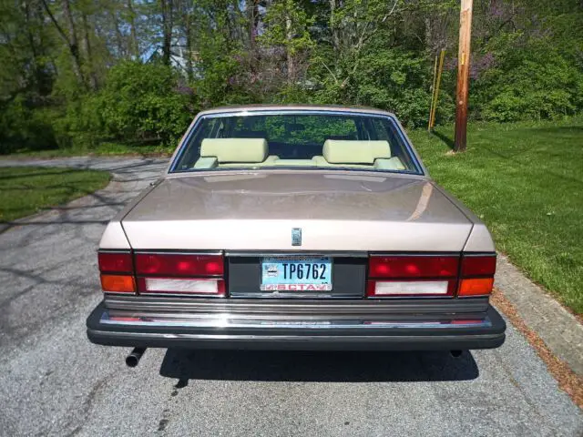 1985 rolls-royce silver spirit sedan brown rwd automatic