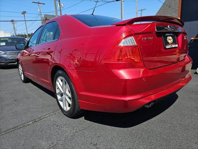 2012 ford fusion sel