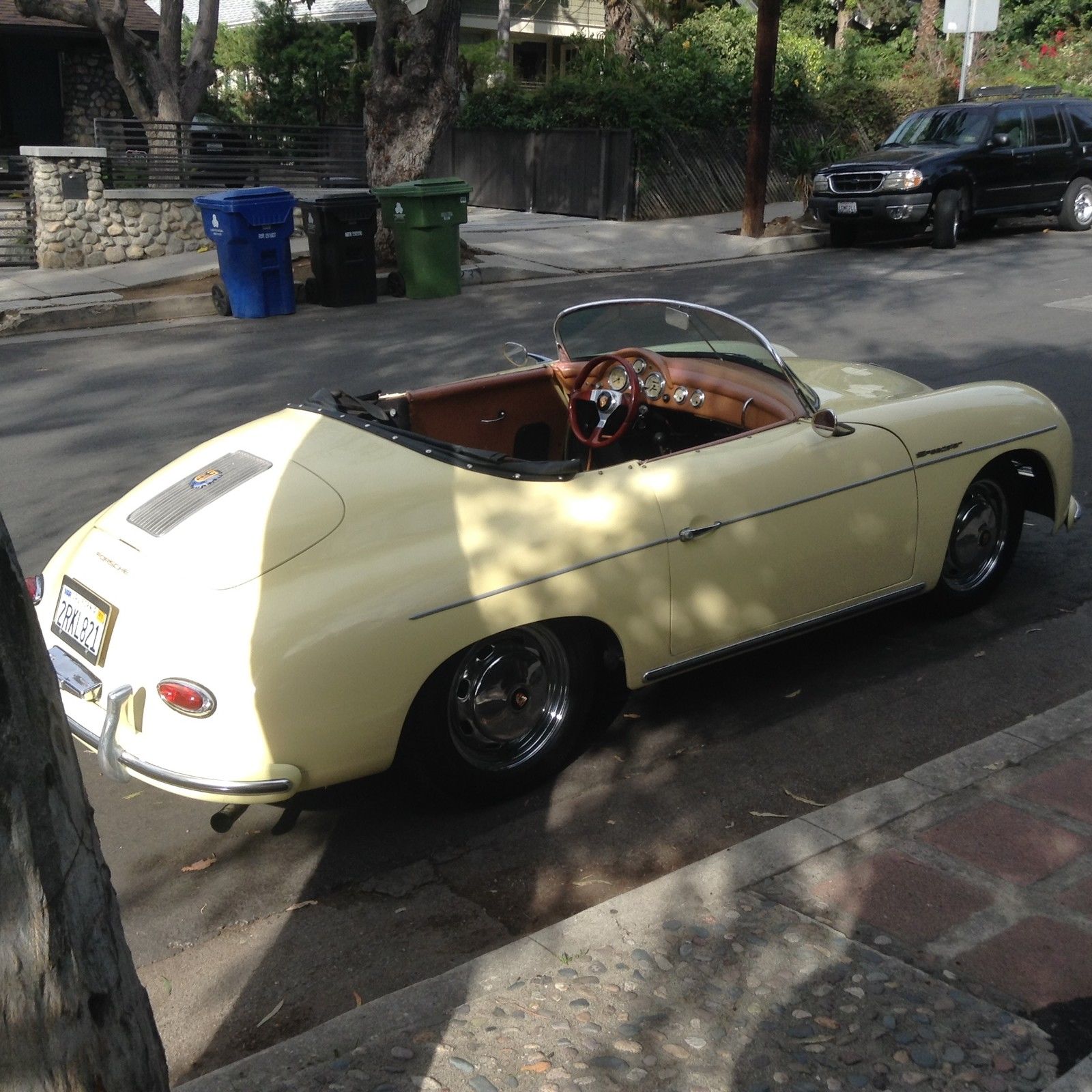 1955 porsce speedster replica mint low miles antique hubcaps super fast 1600 cc