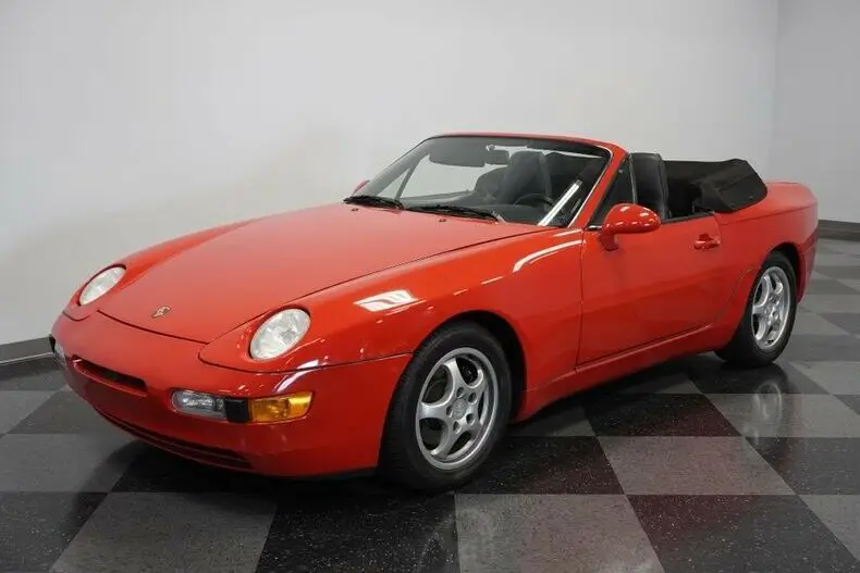 exotic european german 4 cylinder auto classic vintage collector red black origi