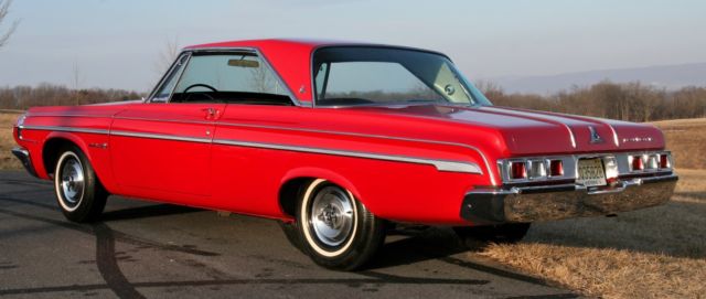 1964 dodge polara 500 factory max wedge 1 of 5 built only one with tri-y exhaust