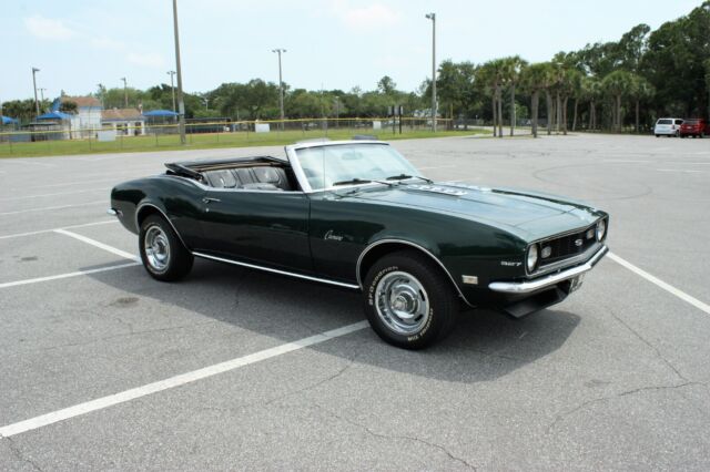 1968 chevrolet camaro convertible 327 5 speed