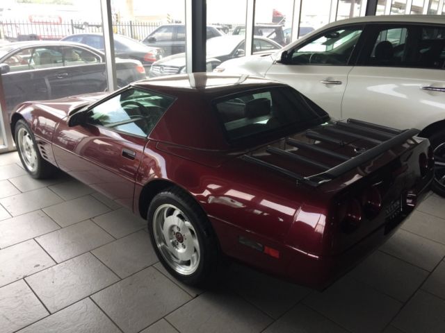 1993 40th anniversary edition corvette. has been in a private collection