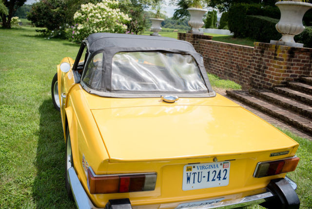 classic tr-6 convertible - in our collection for the last 16 years