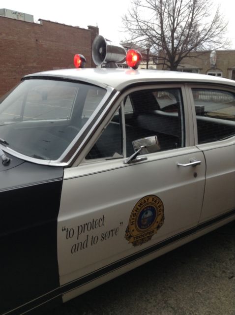 1969 ford falcon police car