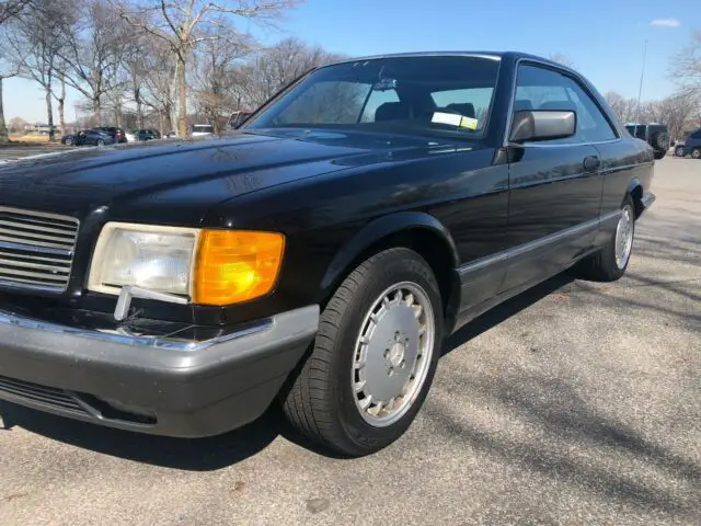 1991 mercedes benz 560 sec coupe v8 loaded leather 134k clean! runs great!