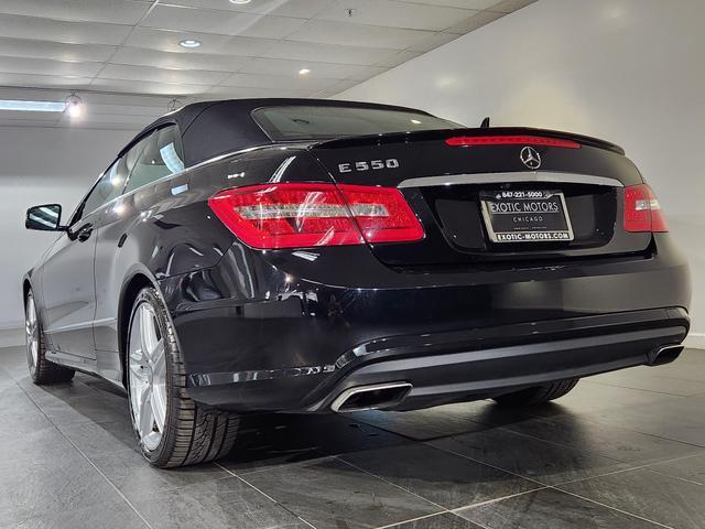 2013 mercedes-benz e-class e 550 convertible 2d