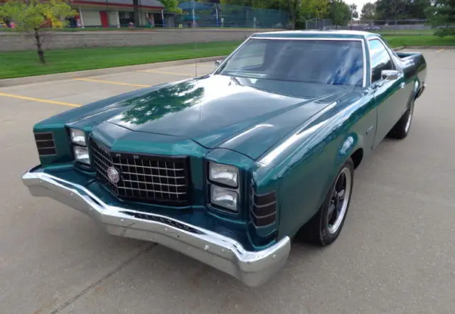 restored 1978 ford ranchero 500 "gt" cold ac power disc brakes leather interior!