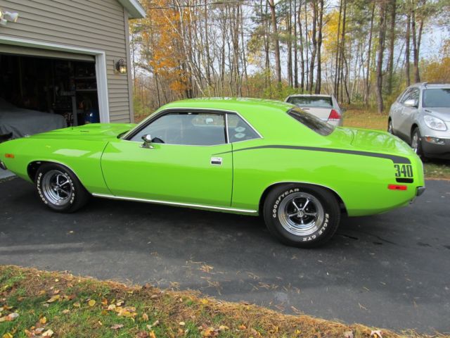 1972 plymouth cuda 340 "real bs23"