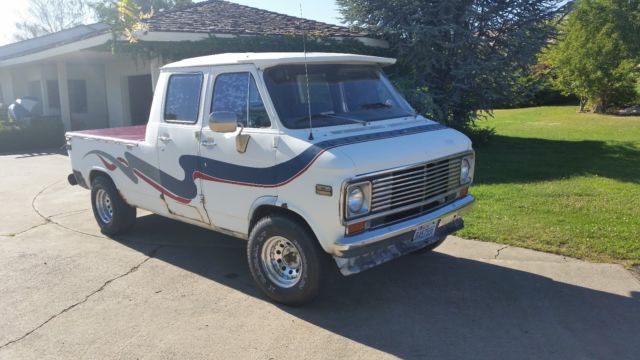 72 cal-custom chevy van conversion