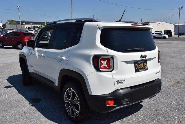 used 2016 jeep renegade 4wd limited new castle, de 19720 for sale in manor, delaware