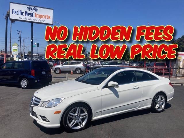 2011 mercedes-benz e-class e 550 2dr coupe