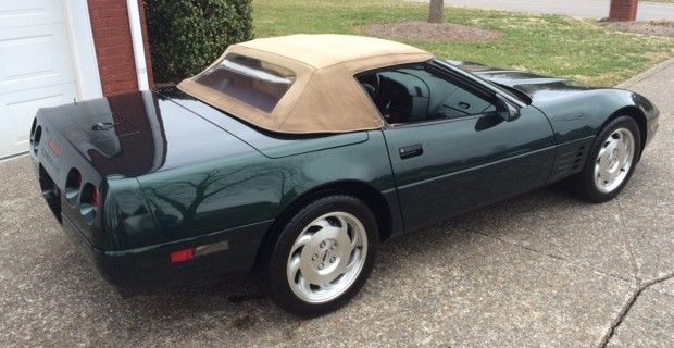 1993 chevrolet convertible 6 speed corvette 40th year anniversary