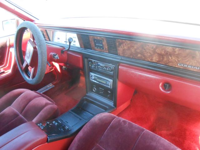 1983 mercury cougar ( 5.1 v 8 )