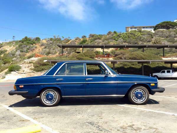 beautiful classic 1974 mercedes benz 240d, great condition