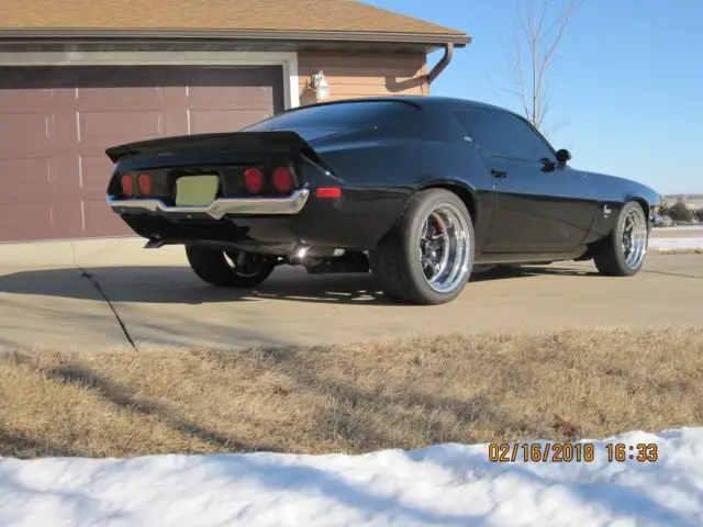 1973 chevrolet camaro restomod pro touring custom type lt split bumper restored