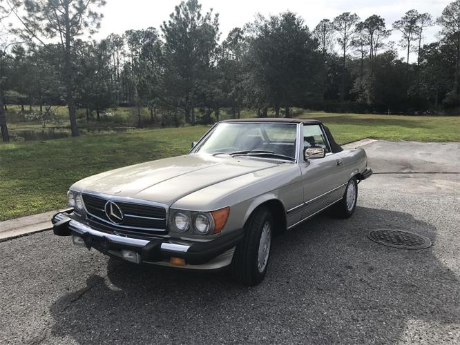 1988 mercedes-benz 560sl in bennington, vermont