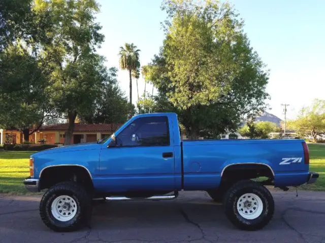 1991 chevrolet z71 silverado 1500 4x4 short bed 4wd 5.7l v8 ohv 16v rust free