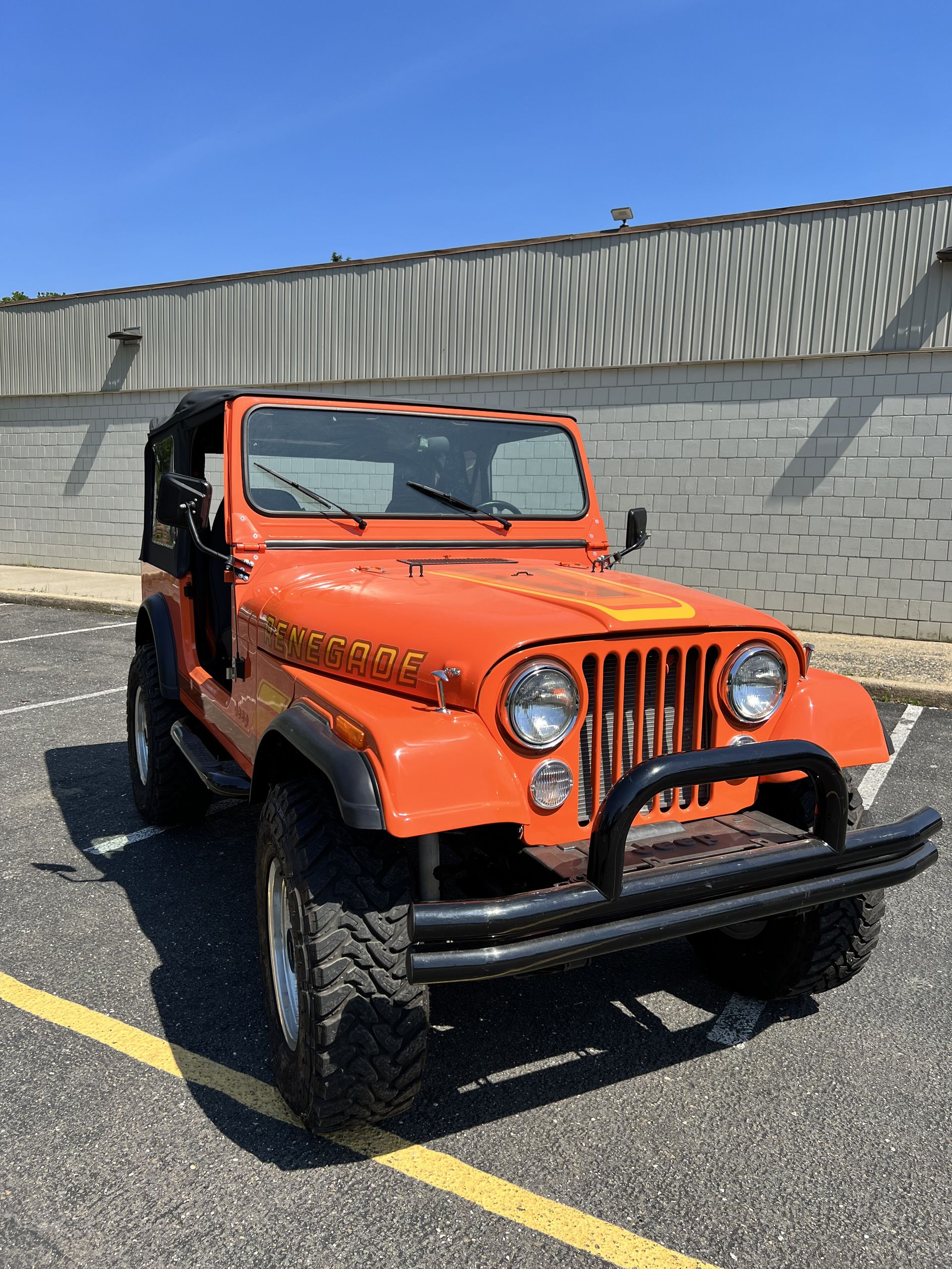 1983 jeep cj7 renegade with a chevy 350 v8