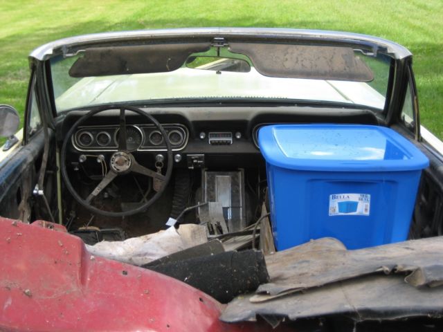 1966 ford mustang convertible a-code