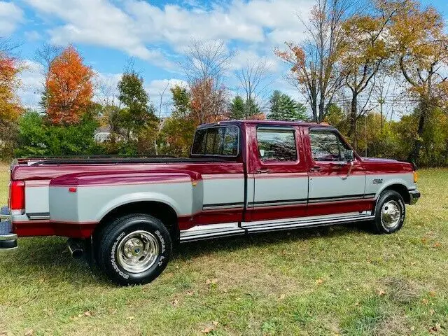 1988 ford f350 crew cab dually diesel pickup extremely low miles