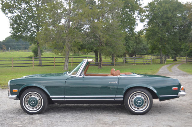 extraordinary condition 4 speed two top pagoda roadster green bamboo