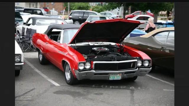 1968 buick skylark custom convertible. gs gran sport clone 68 455