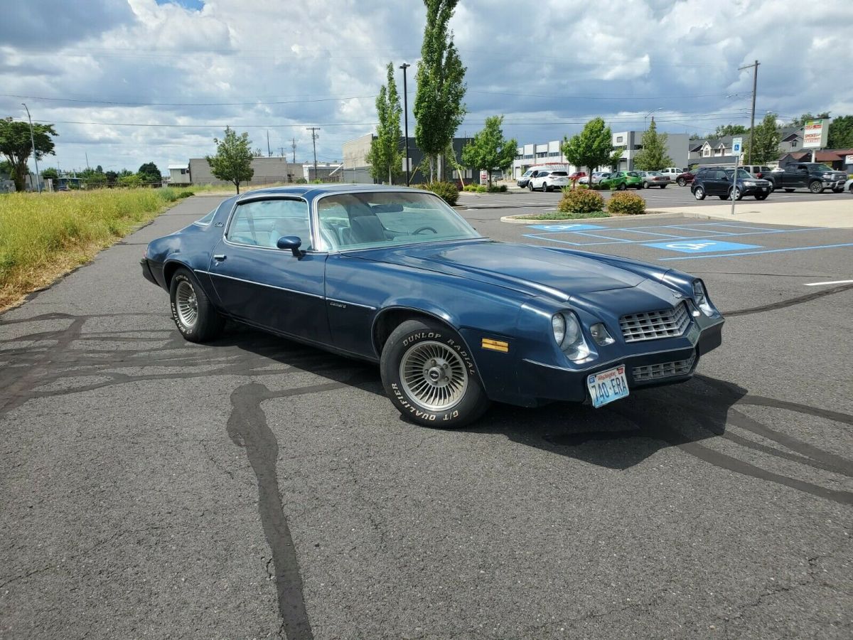1979 camaro berlinetta t/top low miles one owner