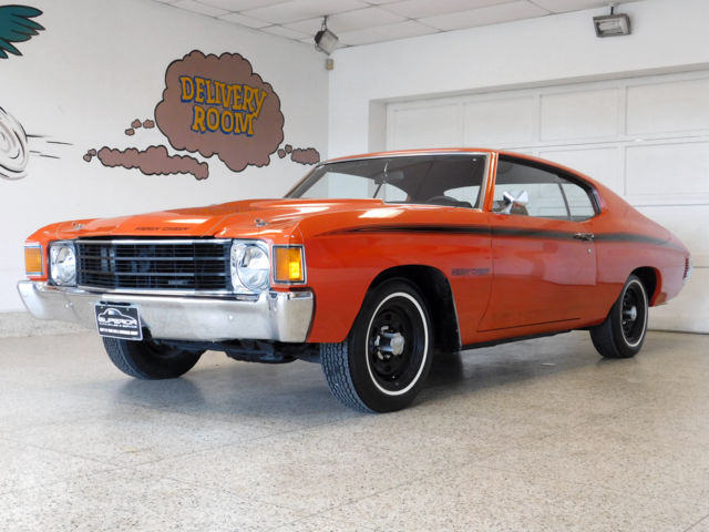 1972 chevrolet chevelle heavy chevy! 1 owner! rare classic! ~ 350 turbo fire l48