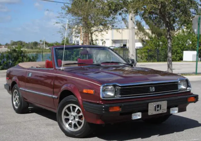 1982 honda prelude convertible, 1.8l 4cyl, 5-spd manual, soft top, no reserve