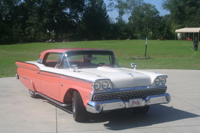 1959 ford skyliner fairlane convertible custom classic show car