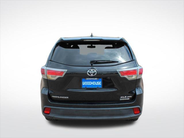 2016 toyota highlander xle