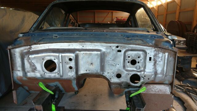 1965 mustang fastback complete body new metal with interior and all glass
