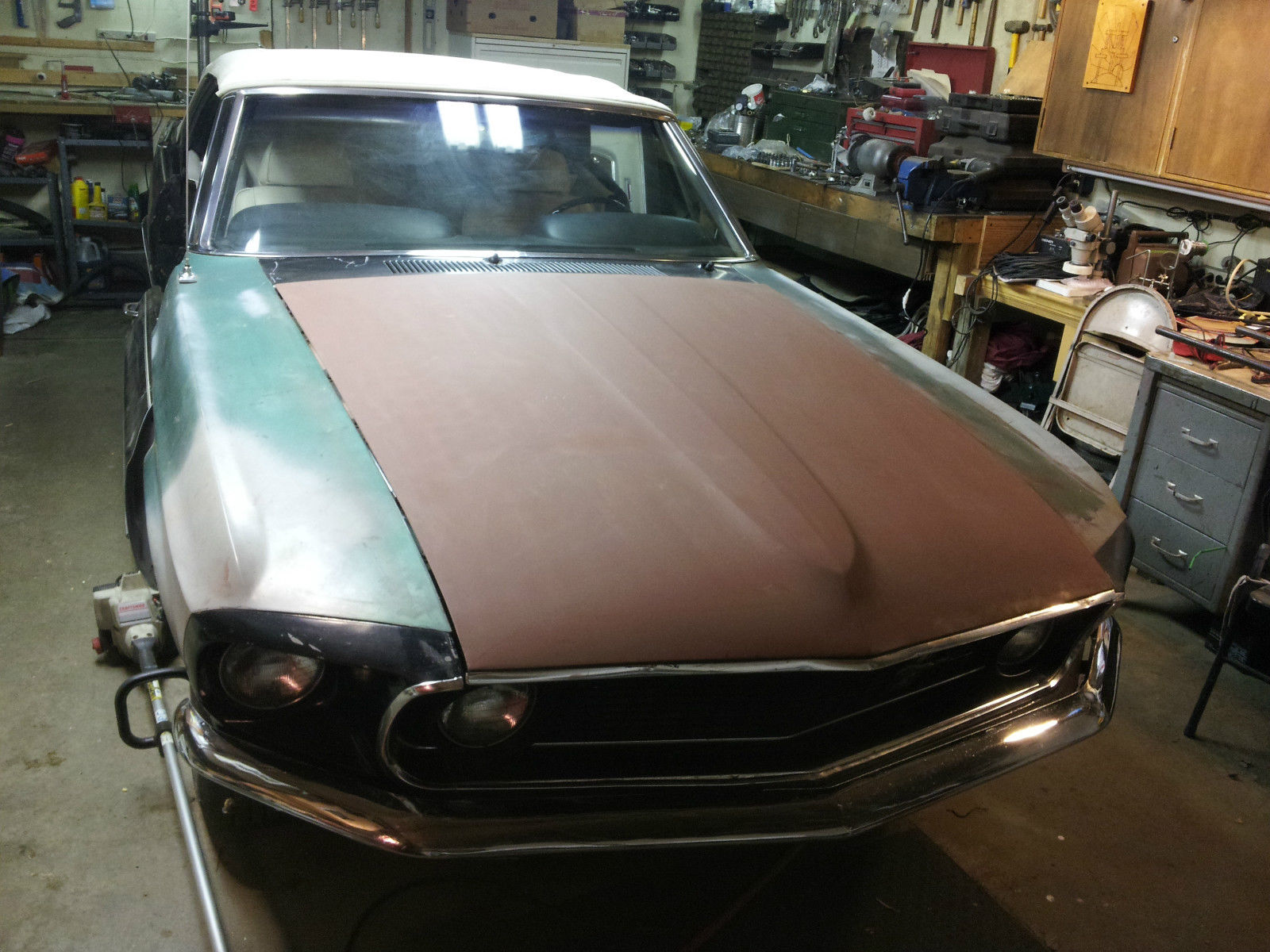 1969 ford mustang base convertible 2-door 4.1l