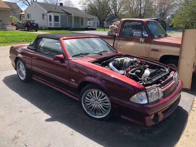 1987 asc mclaren mustang limited edition #318 48,579 miles clean! no reserve