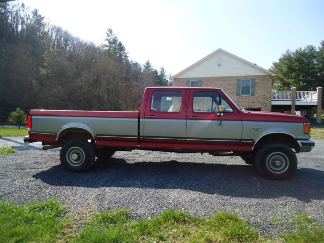 1990 f350 4x4 crew cab xlt lariat