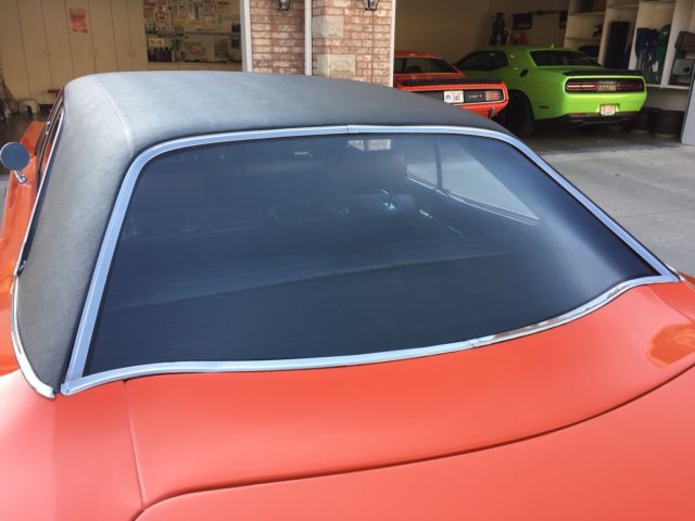 1969 plymouth roadrunner base 6.3l numbers matching car