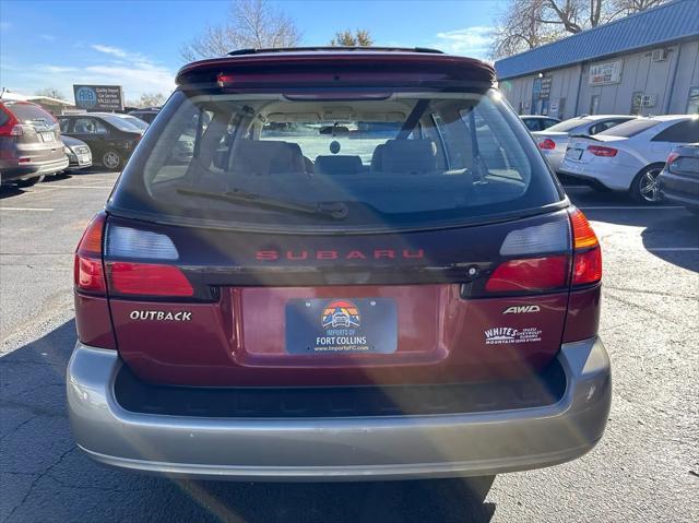 2002 subaru outback base