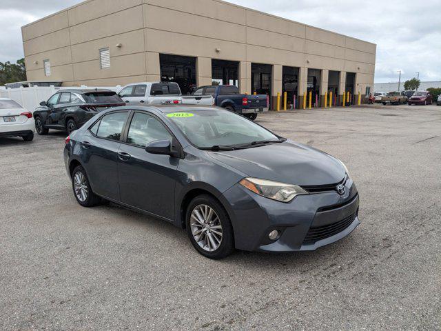 2015 toyota corolla le plus