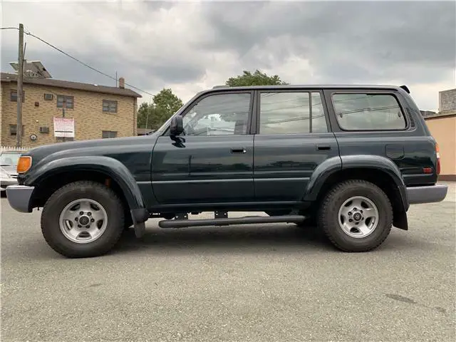 1994 toyota land cruiser 99,034 miles green straight 6 cylinder engine 4.5l/27