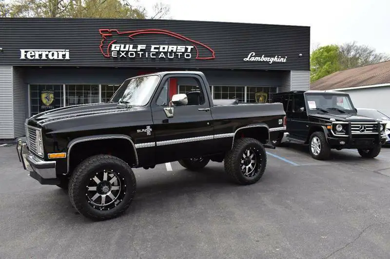 1985 chevrolet blazer base 2dr 4wd suv 42950 miles black suv 5.0l v8 automatic 4