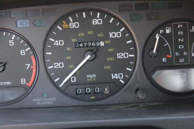 1989 blue acura legend ls coupe low mileage 48,000 original miles
