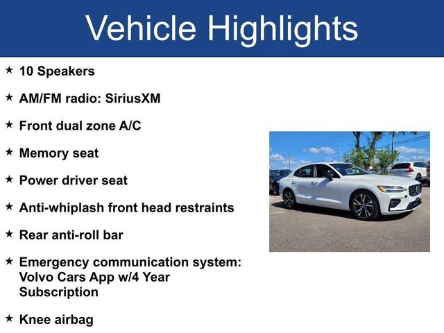 2024 volvo s60 b5 plus dark theme