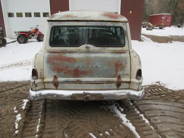 1953 dodge 2 dr cornet suburban wagon