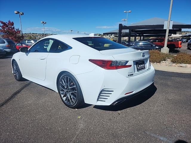 2016 lexus rc 350 base
