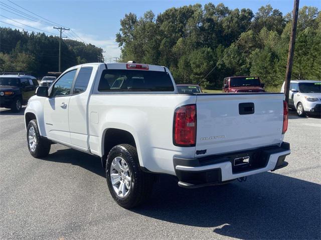 2022 chevrolet colorado 2wd extended cab long box lt