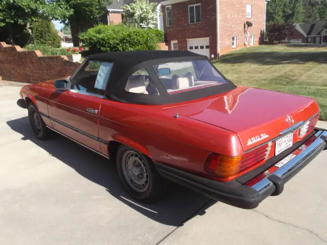1979 mercedes 450sl hardtop/ragtop vin 771020112874110, king, nc