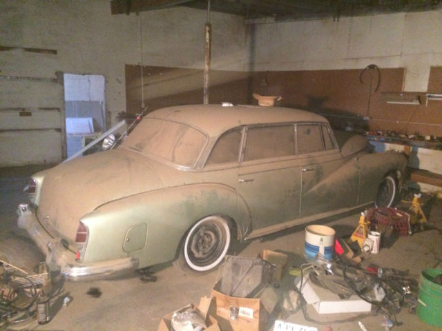 1958 mercedes 300d adenauer w189, a true survivor, no rust, texas car!